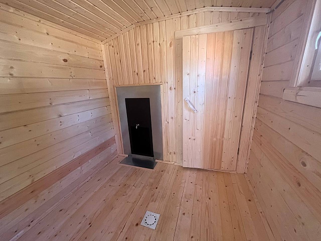 Мобильная баня из бруса ПБ-7