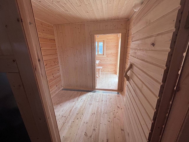 Мобильная баня из бруса ПБ-6 Пестово